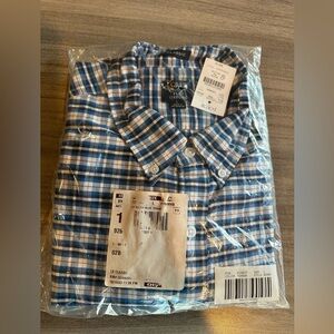 J Crew Factory Men’s Flex Oxford Button down, Classic Fit, Size L